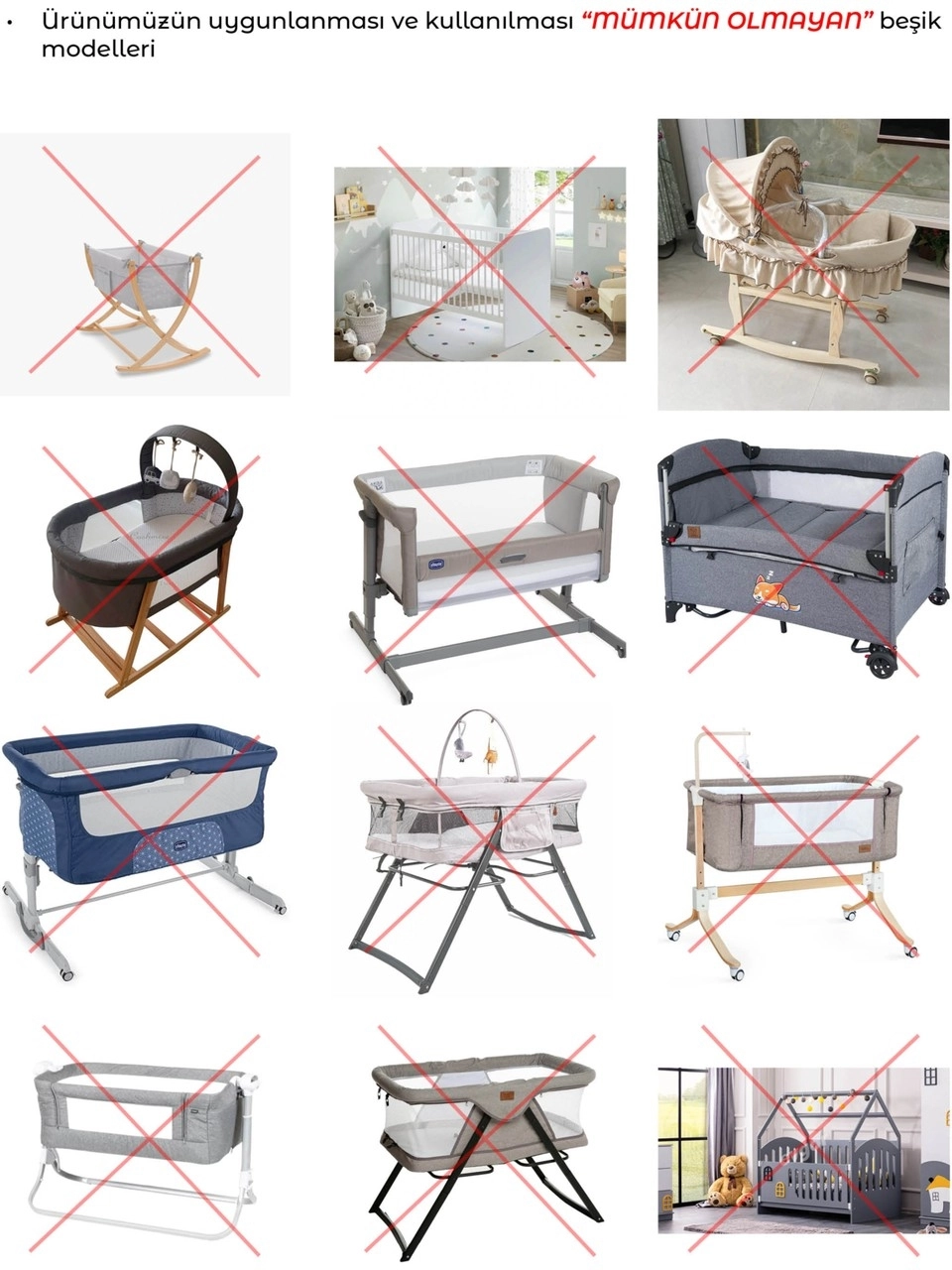 Bi Uyku Otomatik Beşik Sallama Aparatı Cihazı