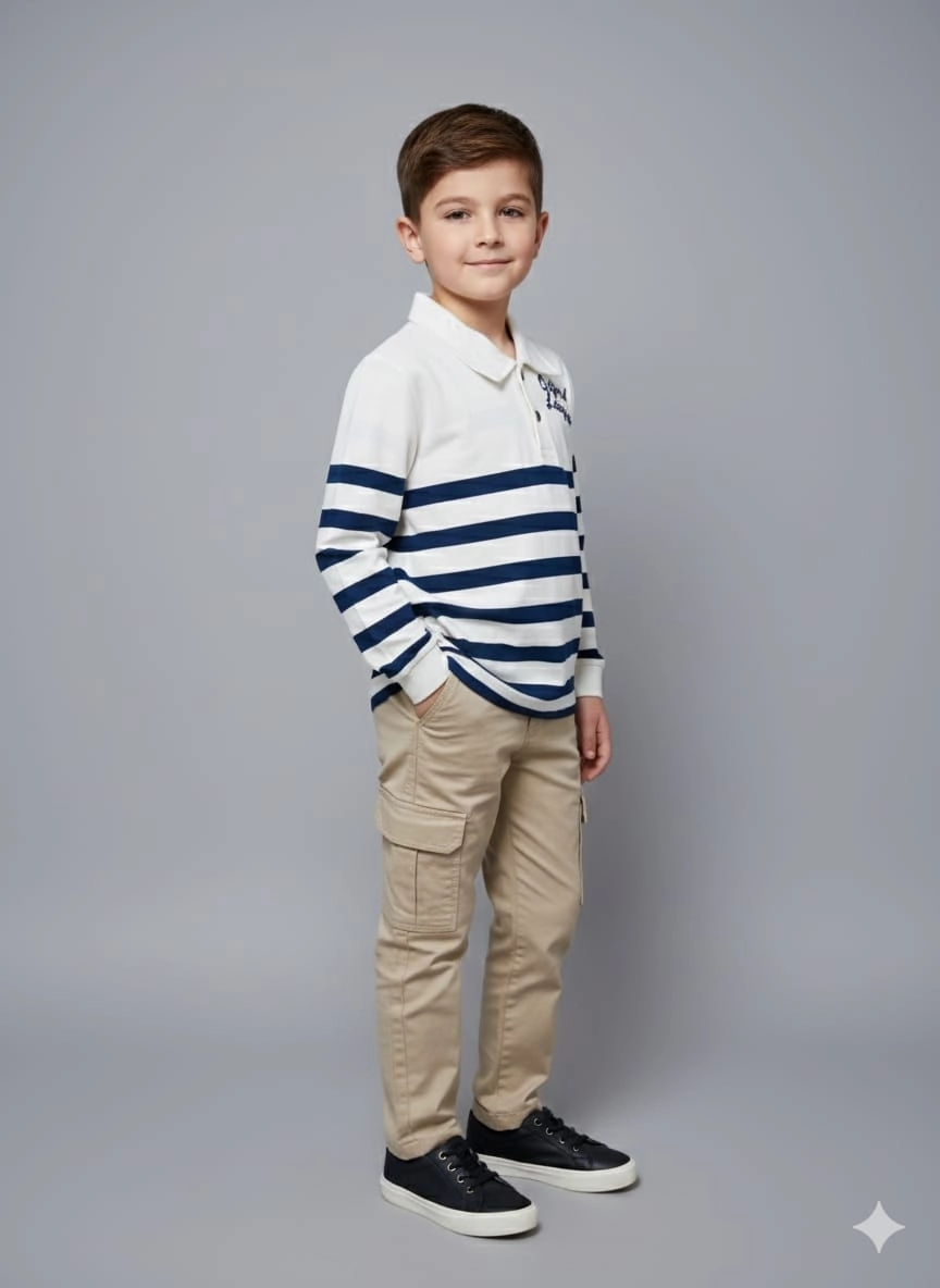 ERCAN Kids 7196 Yelek Triko Pantolon 3lü Takım