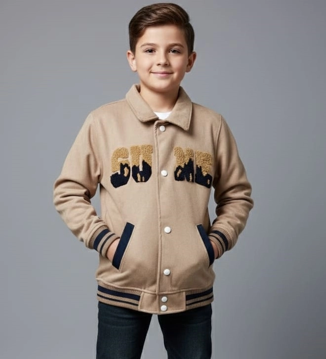 BARKOD Kids 40058 Some Süvet Erkek Çocuk Kolej Hırka