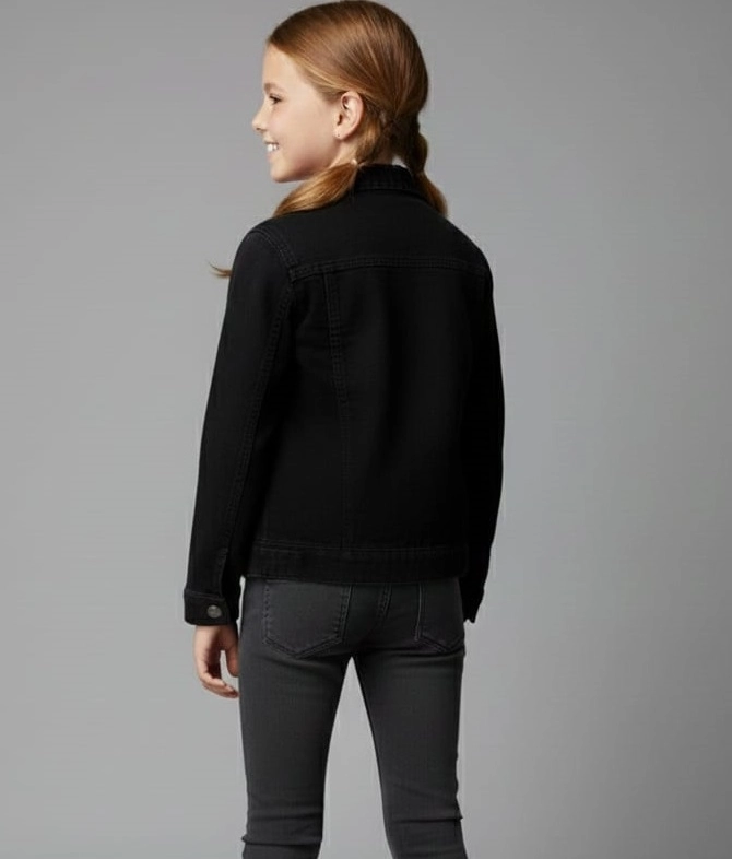 SERCİNO Kids 99783 KIZ-ERKEK Pamuklu Kot Ceket