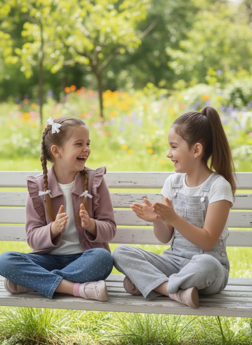 BURÇ Kids 2806 Kız Çocuk Taşlı Fırfırlı 3lü Takım