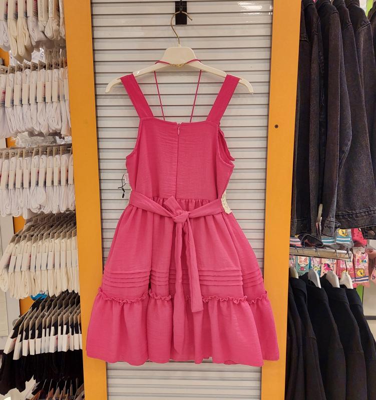 TİVİDO Kids 2488 Kız Çocuk Kolyeli Elbise
