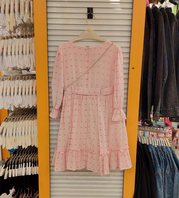 MİSS KUĞU Kids 8504 Kız Çocuk Gümüş Kesme Elbise