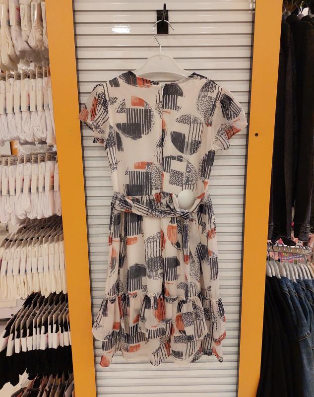 PERİMASALI Kids 10761 Kız Çocuk Kemerli Şifon Elbise