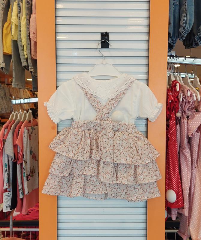 LUMİA Kids 833 Kız Çocuk Askılı 2li Takım