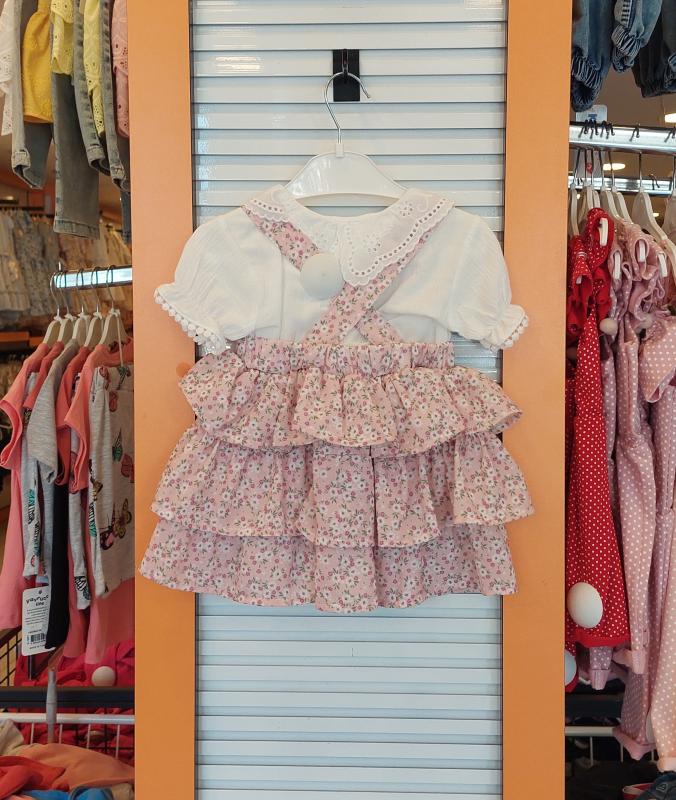 LUMİA Kids 833 Kız Çocuk Askılı 2li Takım