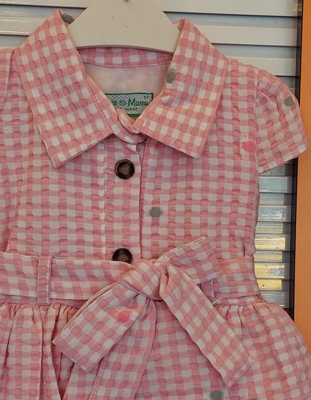 BABİLİ Kids Kız Çocuk 609 Puanlı Gofre Elbise