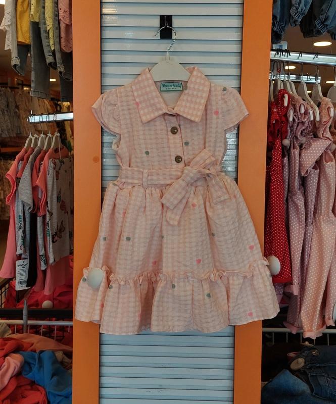 BABİLİ Kids Kız Çocuk 609 Puanlı Gofre Elbise