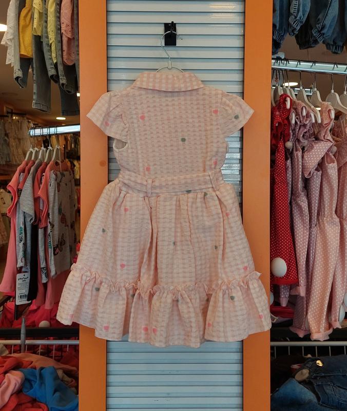 BABİLİ Kids Kız Çocuk 609 Puanlı Gofre Elbise
