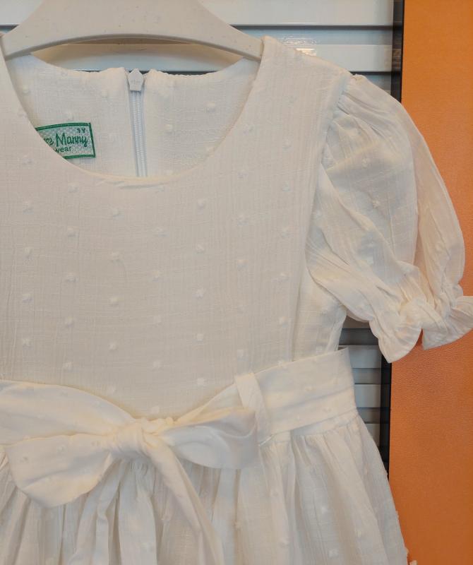 ROSE MARRY Kids 519 Kız Çocuk Bürümcük Kesmeli Elbise