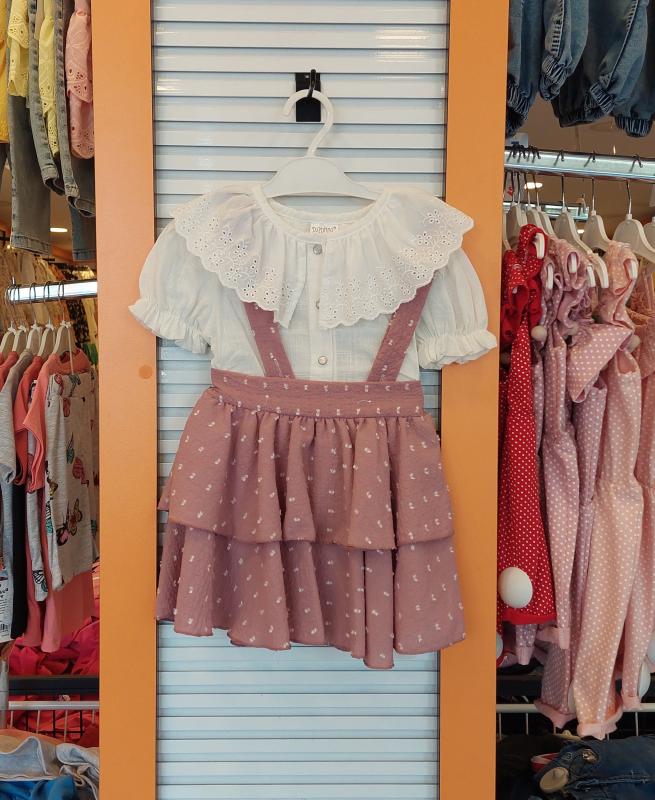 DADİVA Kids 177 Kız Çocuk Askılı 2li Takım
