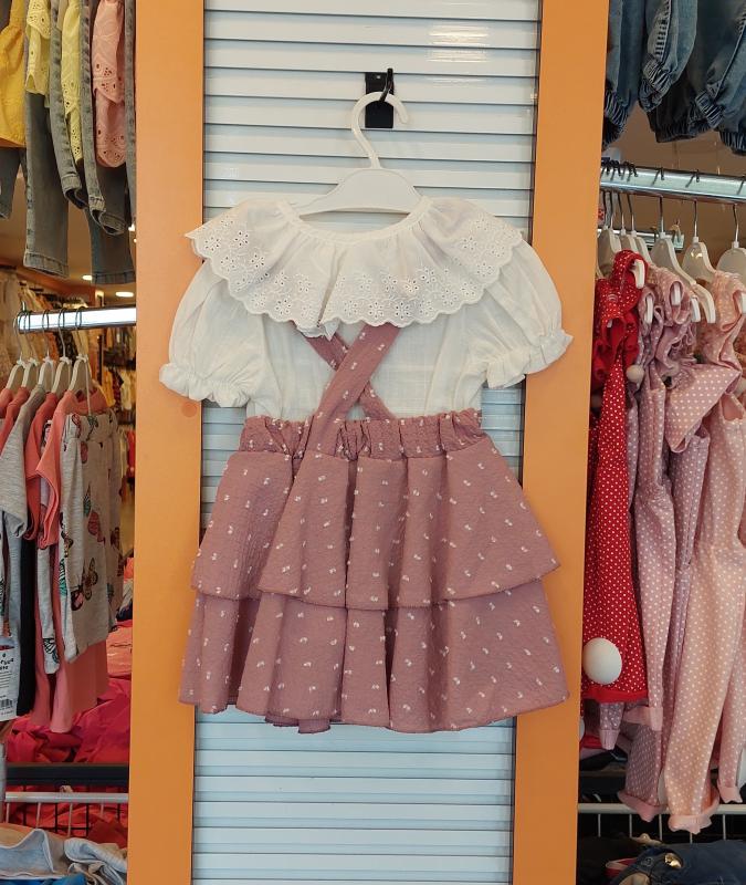 DADİVA Kids 177 Kız Çocuk Askılı 2li Takım