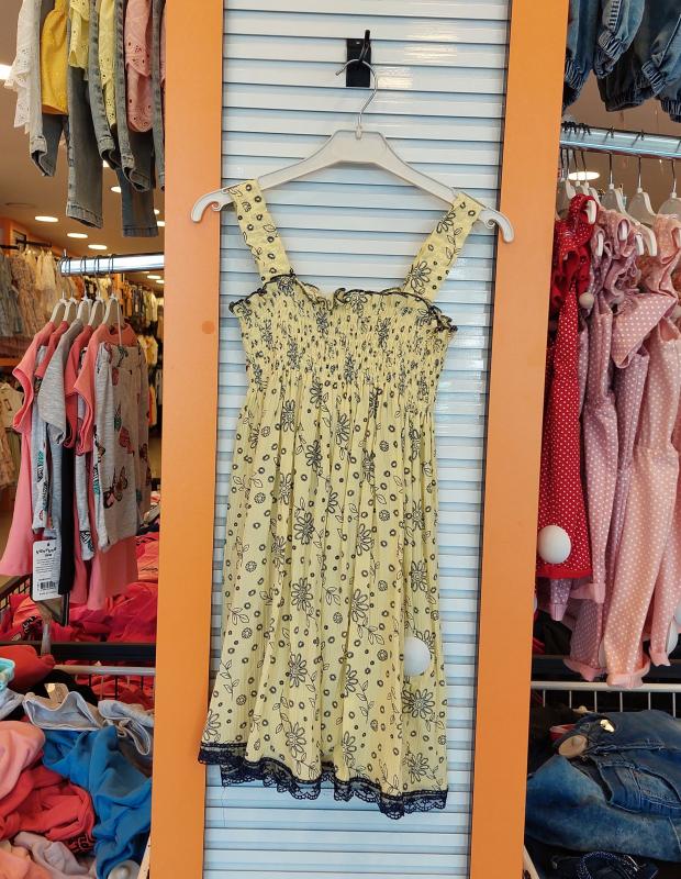 LUPİTA Kids 4531 Kız Çocuk Lastikli Askılı Elbise