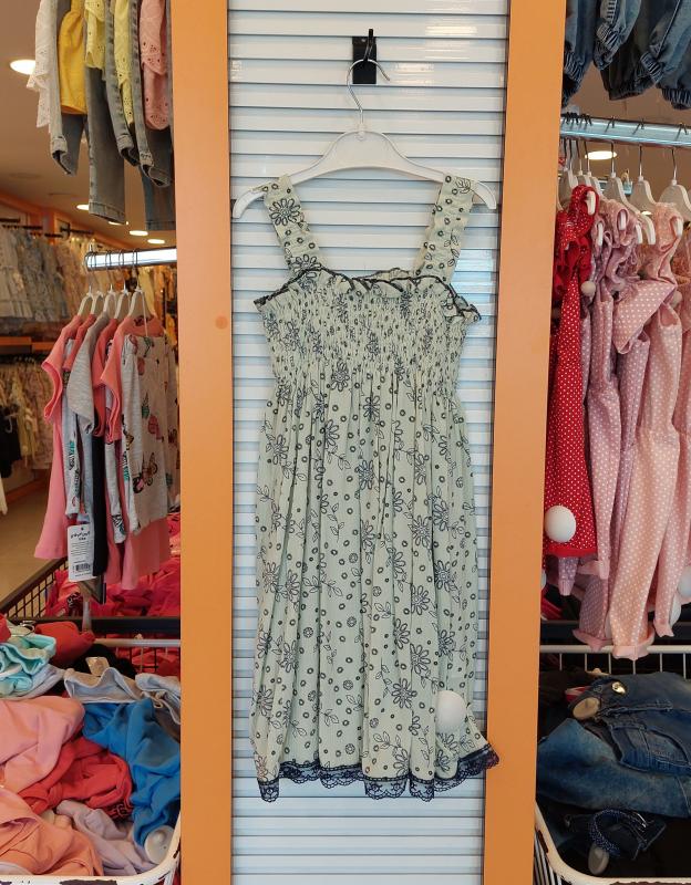 LUPİTA Kids 4531 Kız Çocuk Lastikli Askılı Elbise