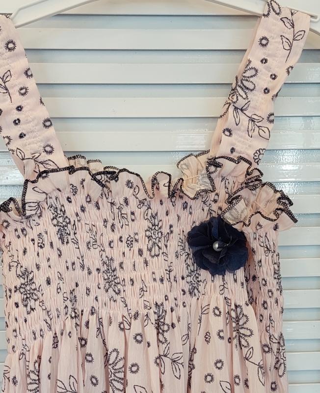 LUPİTA Kids 4531 Kız Çocuk Lastikli Askılı Elbise