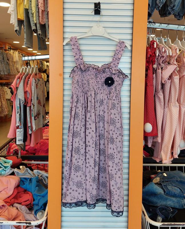 LUPİTA Kids 4531 Kız Çocuk Lastikli Askılı Elbise