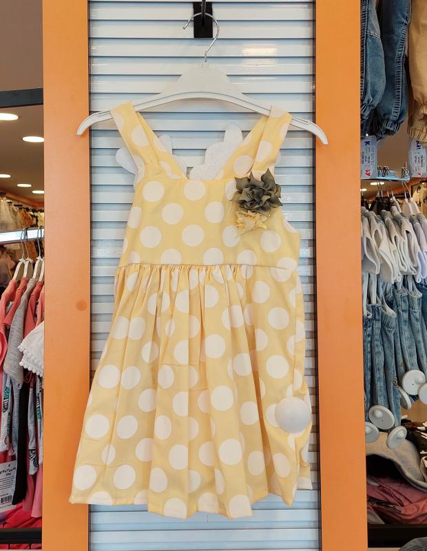  RONIX Kids 432 Kız Çocuk Puanlı  Elbise