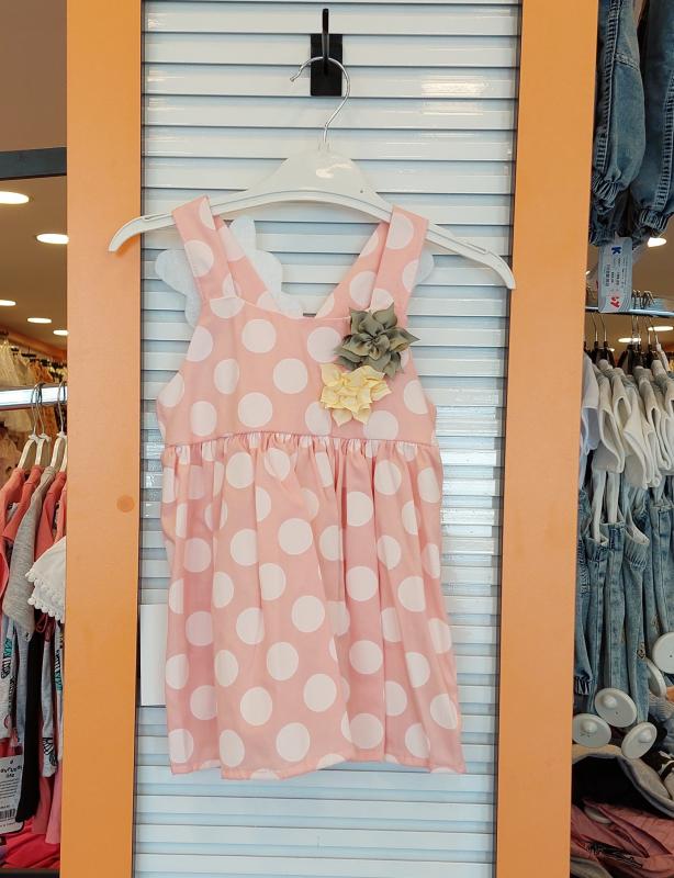  RONIX Kids 432 Kız Çocuk Puanlı  Elbise