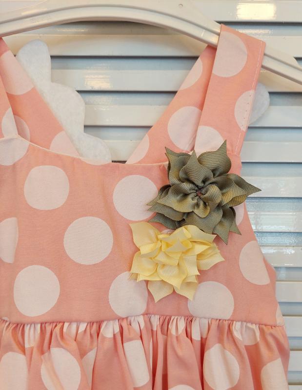  RONIX Kids 432 Kız Çocuk Puanlı  Elbise
