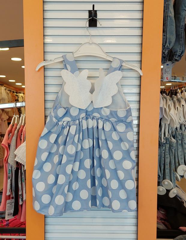  RONIX Kids 432 Kız Çocuk Puanlı  Elbise