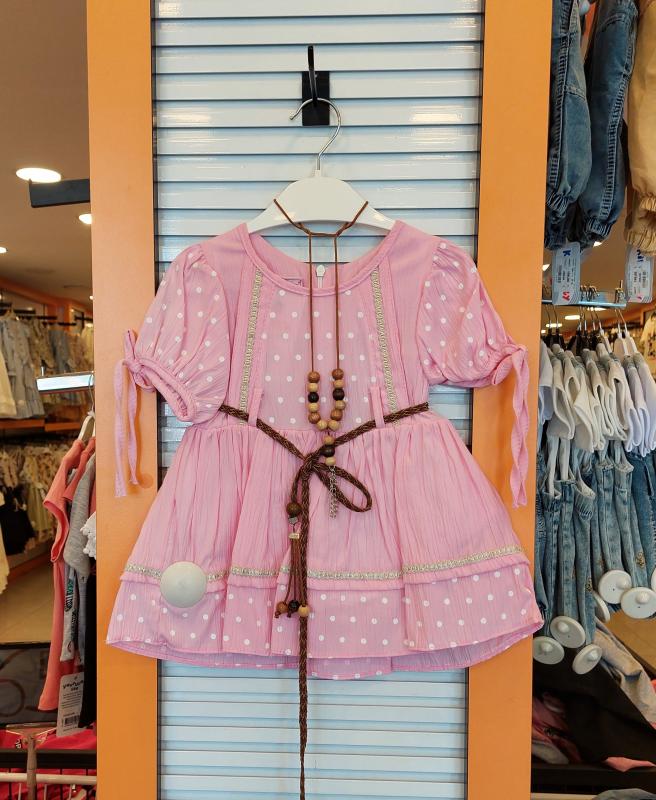 CARMİNA Kids 2210 Kız Çocuk Puanlı Elbise