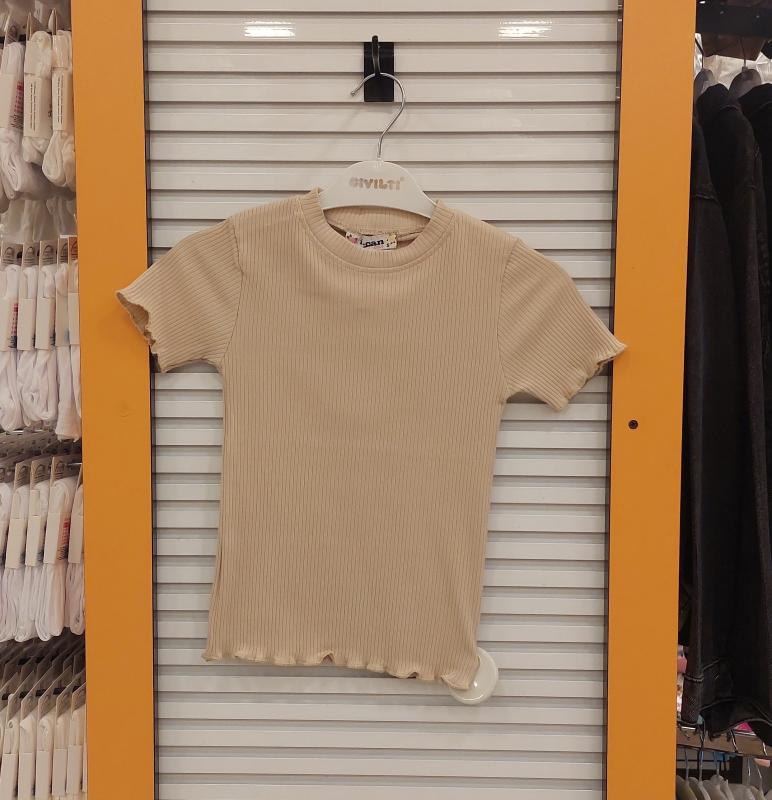 İ.CAN Kids 1419 Kız Çocuk Çizgili Tişört