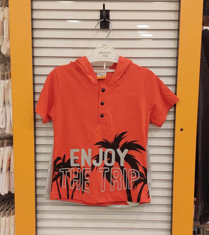 YAVRUCAK Kids M-874 Erkek Çocuk Enjoy Penye 2li Takım