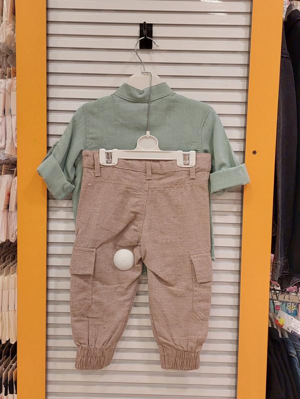 ARAS Kids 6722 Erkek Çocuk Gömlekli 2li Takım