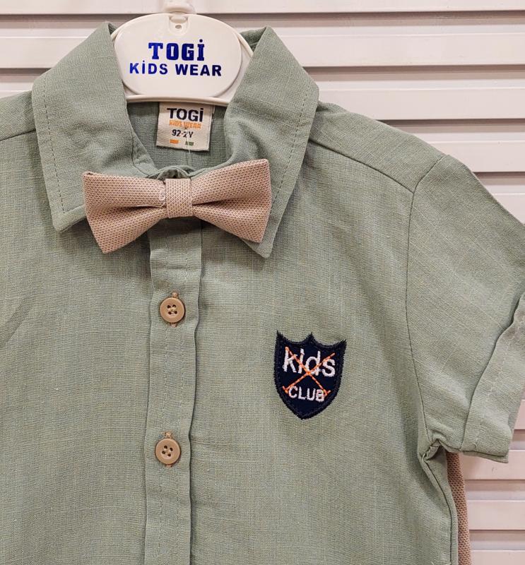 TOGİ Kids 4318 Erkek Çocuk Gömlekli 2li Takım