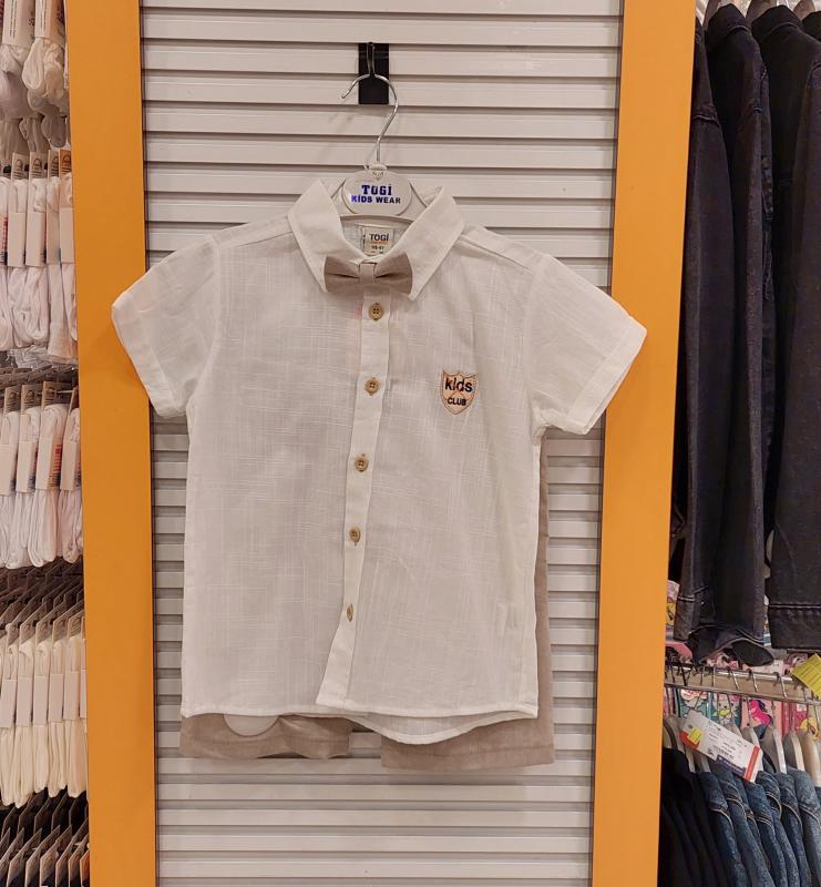 TOGİ Kids 4318 Erkek Çocuk Gömlekli 2li Takım