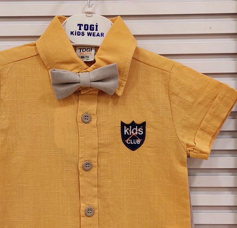 TOGİ Kids 4318 Erkek Çocuk Gömlekli 2li Takım
