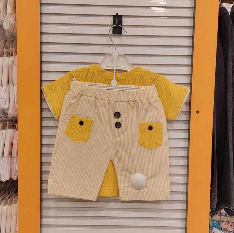 HİPPIL BABY 0465 Erkek Çocuk Music Tişörtlü Şortlu 3lü Takım