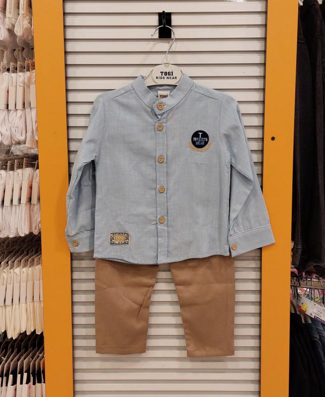 TOGİ Kids 4106 Erkek Çocuk Gömlekli 2li Takım