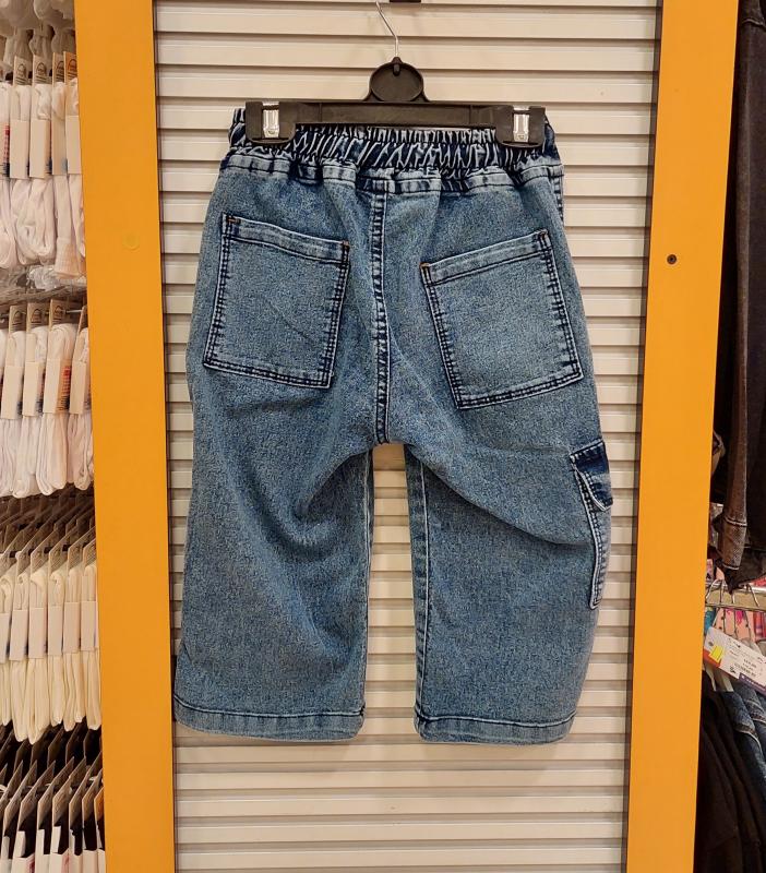 FİİX Kids 1257-2 Erkek Çocuk Kot Kapri
