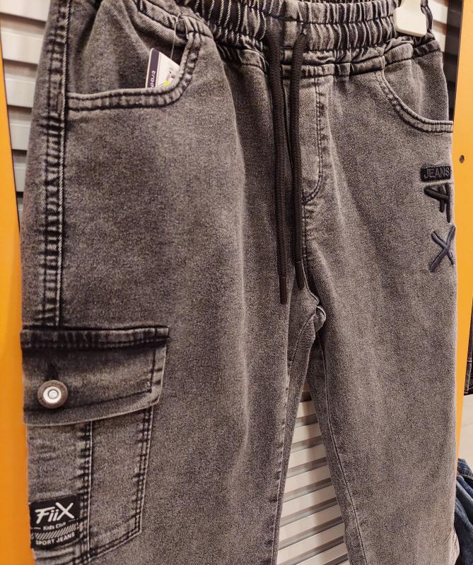FİİX Kids 1257-1 Erkek Çocuk Kot Kapri
