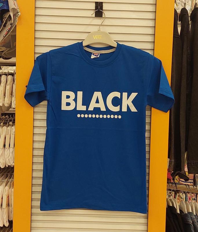 TOPRAK Kids 003 Erkek Çocuk Black Baskılı Tişört