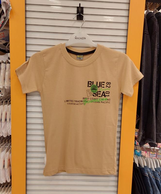 ŞİAR Kids 6063-1 Erkek Çocuk Blue Sea Penye Tişört