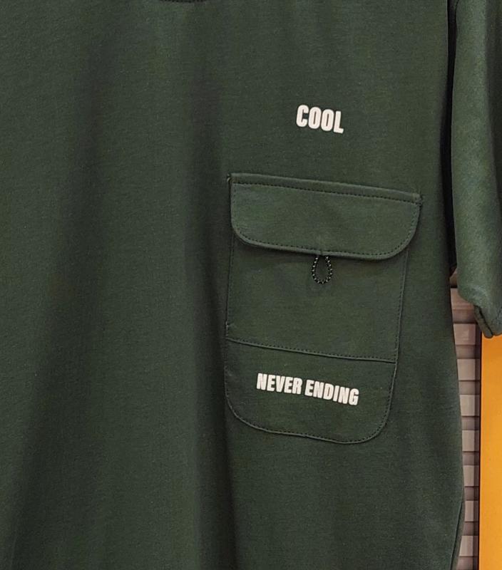 SURVİVOR 08485 Erkek Çocuk Cool Yazılı Penye Tişört