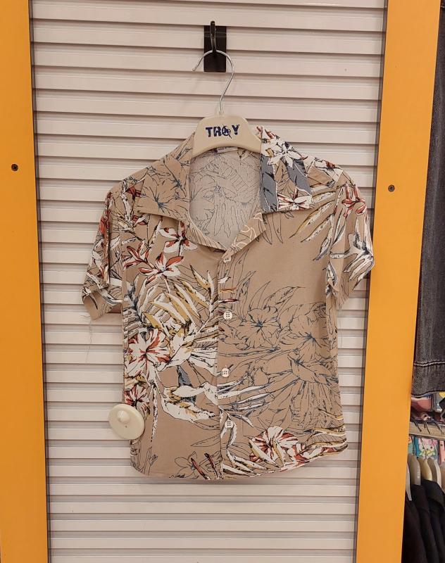 TROY Kids 3251 Apaj Yaka Erkek Çocuk Gömlek