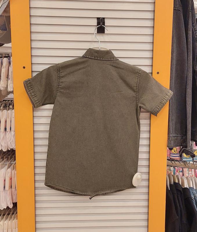BOBİKS Kids 4004 BBKS Tekli Erkek Çocuk Kot Gömlek