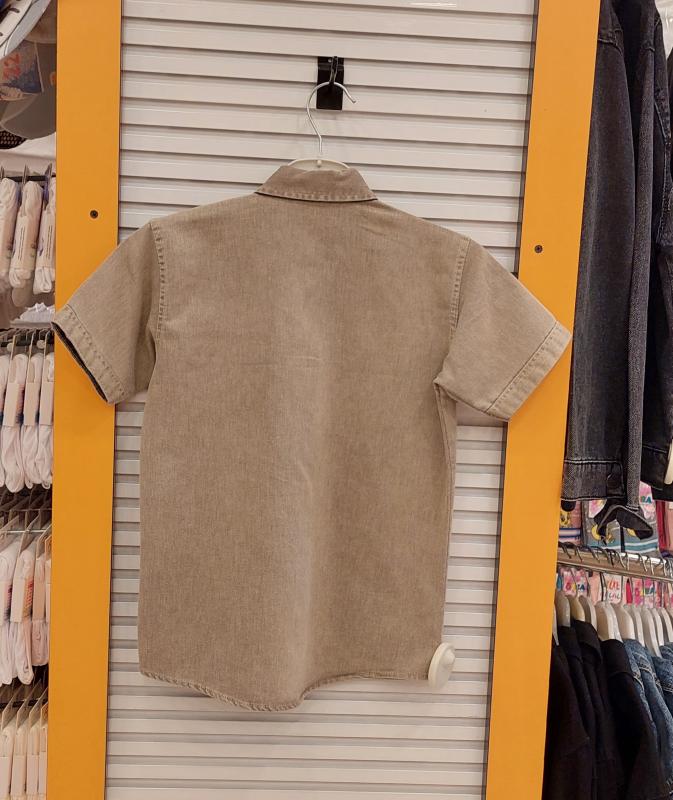 BOBİKS Kids 4004 BBKS Tekli Erkek Çocuk Kot Gömlek
