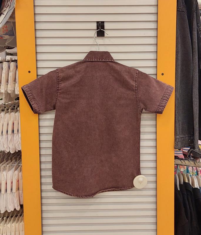 BOBİKS Kids 4004 BBKS Tekli Erkek Çocuk Kot Gömlek