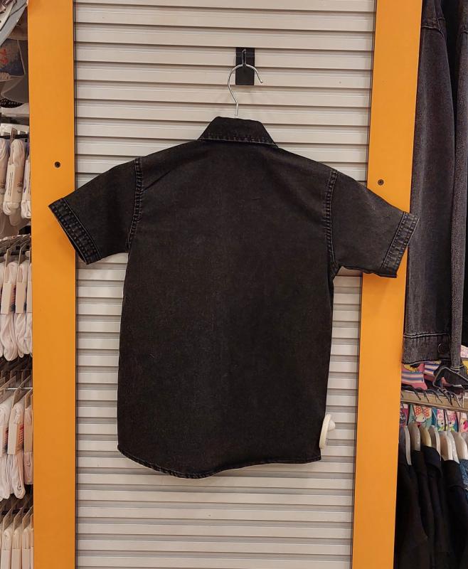 BOBİKS Kids 4004 BBKS Tekli Erkek Çocuk Kot Gömlek
