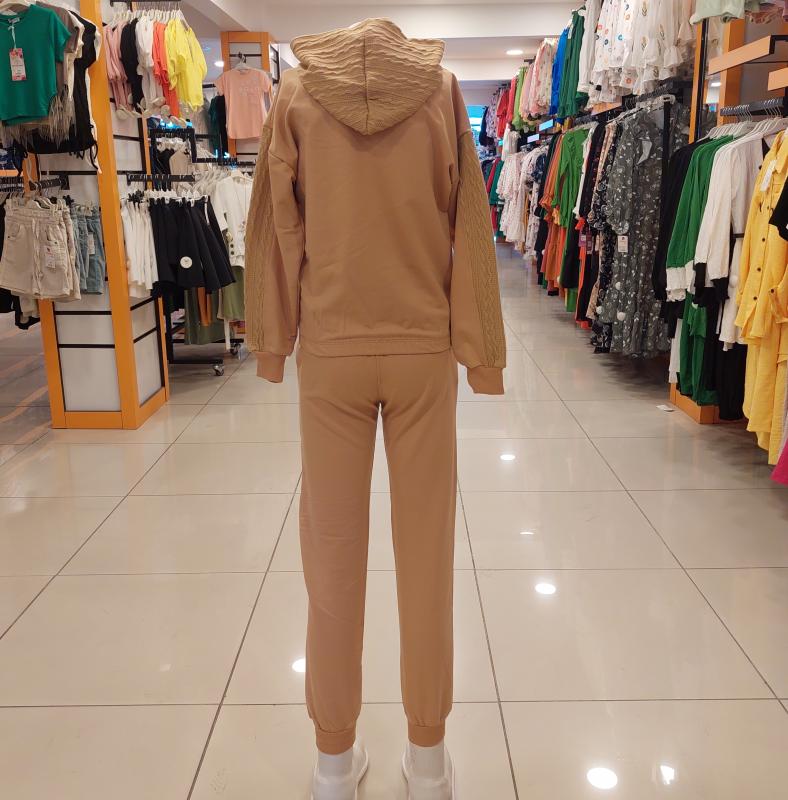 YAVRUCAK 7903 Monica Kız Çocuk Paçası Lastikli 2li Takım
