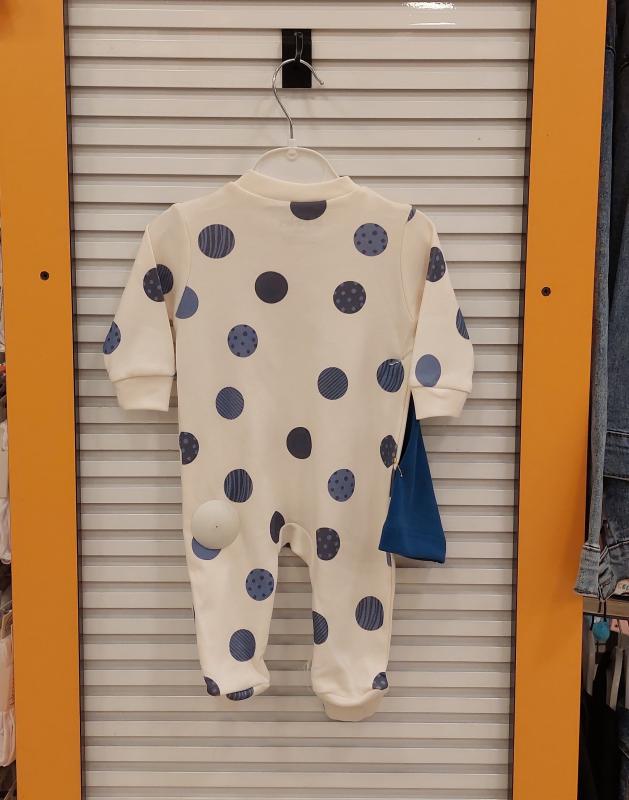 ESYA BABY 1000 Erkek Bebek Patikli Tulum