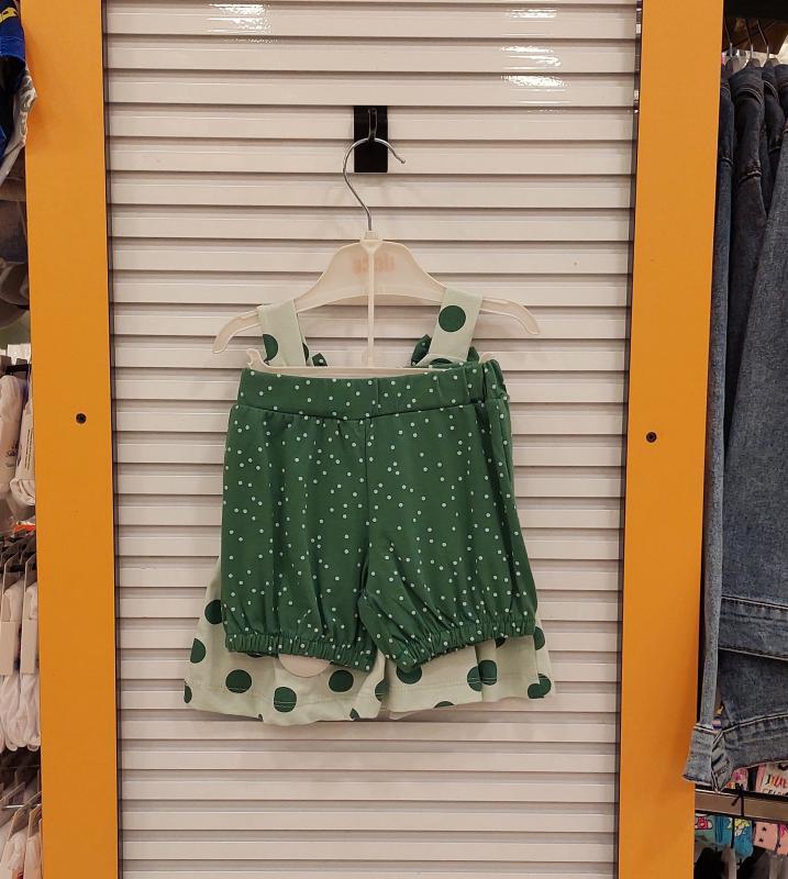 DECO Kids 23966 Kız Bebek Puanlı Kirazlı 2li Takım