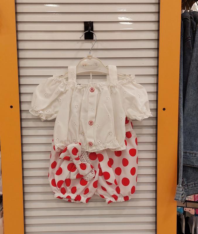 DANDİNİ Kids 6070 Kız Bebek Fisto 2li Takım