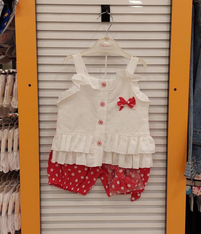 DANDİNİ Kids 6037 Kız Bebek Fisto 2li Takım