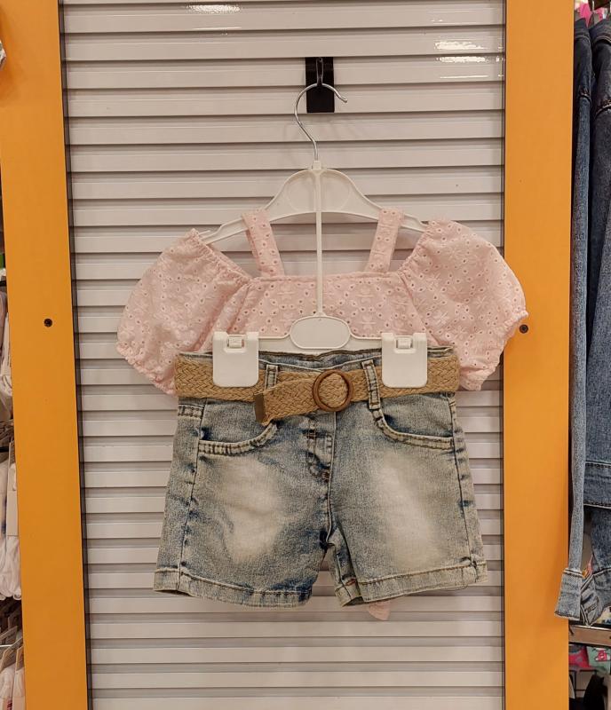 FURAY Kids 2203 Kız Çocuk Lez Dantelli 2li Takım