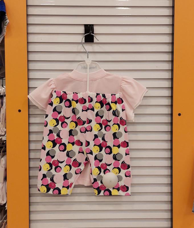 HOPPİDİK Kids 2235 Kız Bebek Sarı Saçlı Şortlu Takım